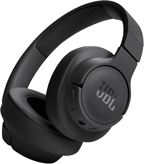jbl tune 720bt wireless over ear headphones with jbl pure bass sound, bluetooth 5.3, up to 76h battery life and speed charge, lightweight, comfortable and foldable design (black) jbl tune 720bt wireless over ear headphones with jbl pure bass sound, bluetooth 5.3, up to 76h battery life and speed charge, lightweight, comfortable and foldable design (black)