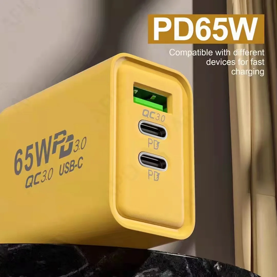 pd 65w charger pc+abs fire retardant material qc3.0+2 pd 5v 2a uk eu us fast mobile phone charger for iphone 17 16 samsung mi pd 65w charger pc+abs fire retardant material qc3.0+2 pd 5v 2a uk eu us fast mobile phone charger for iphone 17 16 samsung mi