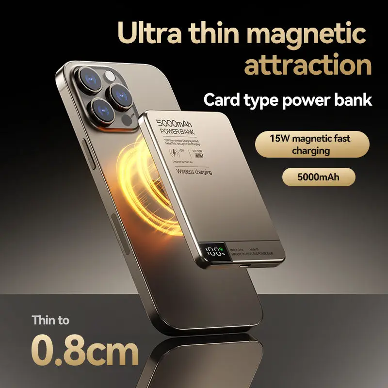 gebra magnetic wireless charger ultra slim fast charging 20w type c aluminum alloy led display gebra magnetic wireless charger ultra slim fast charging 20w type c aluminum alloy led display
