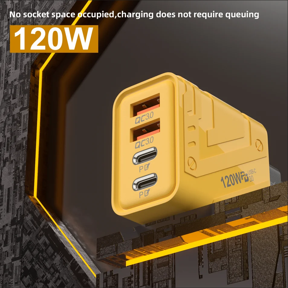 wholesale 120w fast power adapter wall charger with 4 ports 4in1 cable set eu us uk plug super fast quick usb cell phone charge wholesale 120w fast power adapter wall charger with 4 ports 4in1 cable set eu us uk plug super fast quick usb cell phone charge