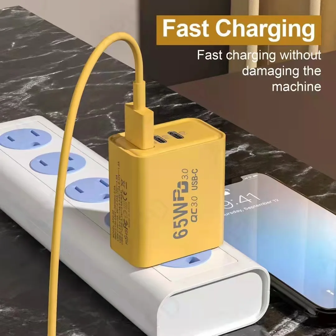 pd 65w charger pc+abs fire retardant material qc3.0+2 pd 5v 2a uk eu us fast mobile phone charger for iphone 17 16 samsung mi pd 65w charger pc+abs fire retardant material qc3.0+2 pd 5v 2a uk eu us fast mobile phone charger for iphone 17 16 samsung mi