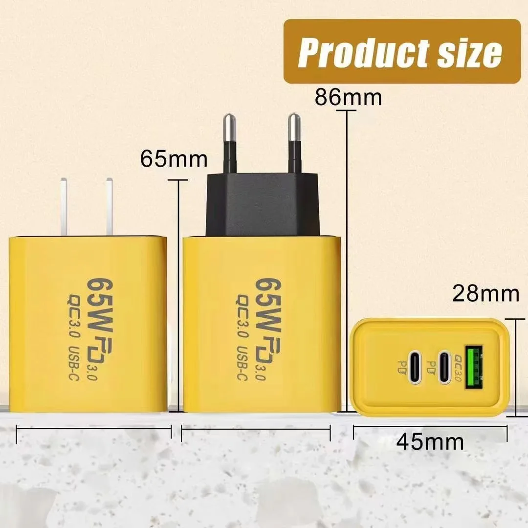 pd 65w charger pc+abs fire retardant material qc3.0+2 pd 5v 2a uk eu us fast mobile phone charger for iphone 17 16 samsung mi pd 65w charger pc+abs fire retardant material qc3.0+2 pd 5v 2a uk eu us fast mobile phone charger for iphone 17 16 samsung mi
