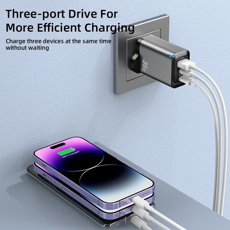 2026 hot electric fast charger adapter 36w gan qc3.0 usb a type c pd us/eu/au plug mobile phone earphone travel wall charger 2026 hot electric fast charger adapter 36w gan qc3.0 usb a type c pd us/eu/au plug mobile phone earphone travel wall charger