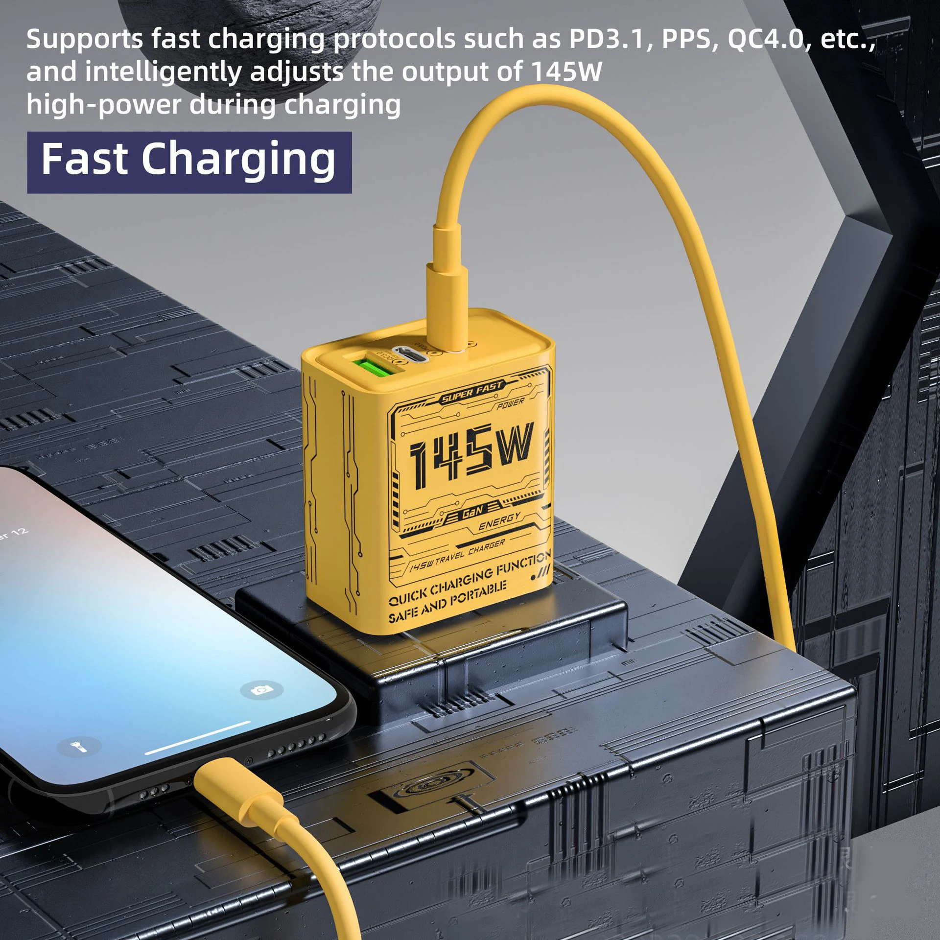 145w max usb c 3 port adapter for iphone charger qc3.0 usb+type c usb charge mobile phone accessories for iphone 15 16 pro max 145w max usb c 3 port adapter for iphone charger qc3.0 usb+type c usb charge mobile phone accessories for iphone 15 16 pro max