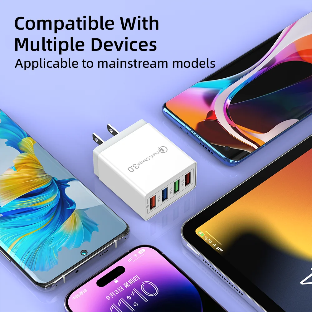 quality guaranteed electric multi port 4 usb fast travel adapter us/uk/eu plug ovp otp protection 5v/2a 10w wall charger quality guaranteed electric multi port 4 usb fast travel adapter us/uk/eu plug ovp otp protection 5v/2a 10w wall charger